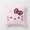 Phim hoạt hình dễ thương Kitty mèo ôm gối KT mèo Hello Kitty xe sofa đệm gối trẻ em chăn kèm gối