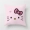 Phim hoạt hình dễ thương Kitty mèo ôm gối KT mèo Hello Kitty xe sofa đệm gối trẻ em