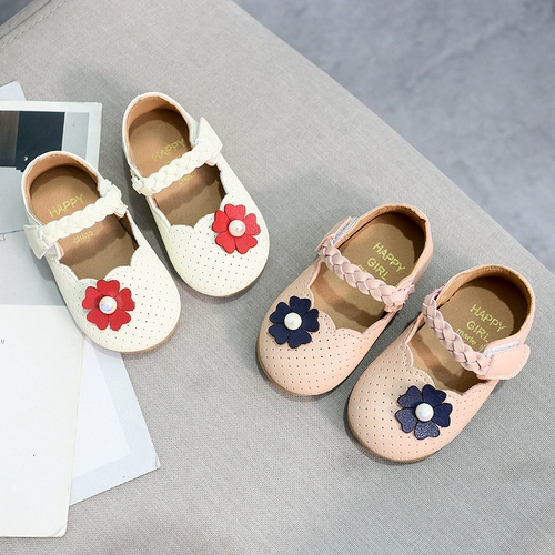 Нескользящая обувь для раннего возраста, детские туфли для кожаной обуви для принцессы, 2018, мягкая подошва