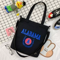 Черная сумка на одно плечо, английский