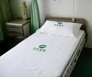 Encryption trắng lanh gối chăm sóc y tế giường đơn chăn quilt phòng khám y tế xanh nuôi gia đình - Khăn trải giường