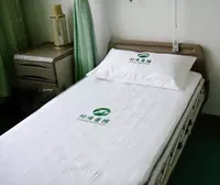 Encryption trắng lanh gối chăm sóc y tế giường đơn chăn quilt phòng khám y tế xanh nuôi gia đình - Khăn trải giường thảm nhung trải giường