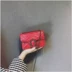 Kết cấu mới túi nhỏ 2019 mới net đỏ túi nhỏ mini retro đeo vai đeo chéo chuỗi túi điện thoại di động nữ - Túi điện thoại túi nam đeo chéo Túi điện thoại