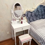 60cm hong kong bàn trang điểm căn hộ nhỏ trang điểm đơn giản bảng lựa chọn phong cách Mỹ # 欧式 卧室 桌 类 #