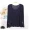 . Modal Pyjama Men Tops One Piece Cotton Home Mặc Tops T-shirt Loose Kích thước lớn Trang chủ nam dài tay - Pyjama