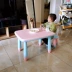 Trẻ em dày bàn ghế nhựa mẫu giáo học bàn ghế trẻ em trò chơi bàn ăn và ghế bàn đồ chơi (giá bàn) - Phòng trẻ em / Bàn ghế Phòng trẻ em / Bàn ghế