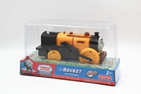 Электрическая пластиковая интеллектуальная игрушка с рельсами, поезд, батарея для мальчиков