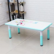 Bộ bàn ghế mẫu giáo có thể nâng lên hạ xuống để học bàn nhà bé vẽ trò chơi bàn trẻ em bàn nhựa - Phòng trẻ em / Bàn ghế