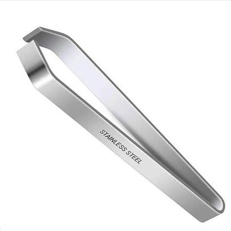 Single Installation Of Flat ClampPluck pig hair Artifact stainless steel household kitchen tool Chicken feather duck feather Pliers Tweezers drawing fishbone Fish bone Clip