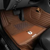Line Friends Brown Bear Siege Siege Putcuts подходит для маленьких автомобильных автомобильных ковриков.