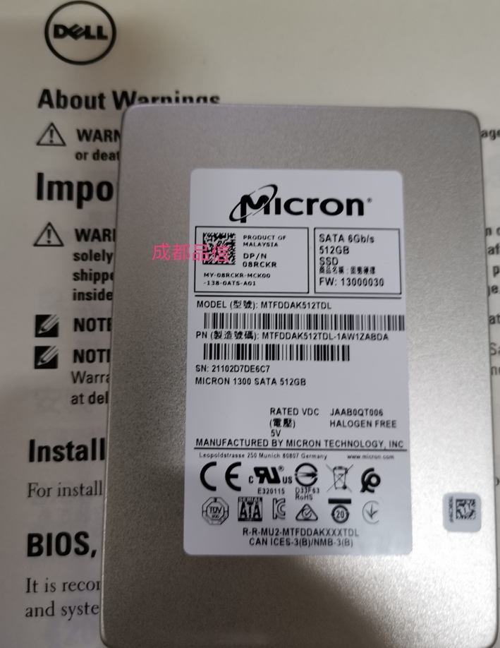 512gb ssd micron 1300 mtfddak512tdl обзор