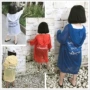 Cô gái trẻ em Hàn Quốc quần áo trẻ em 2018 mùa hè mới trạm Châu Âu dài phần mỏng kem chống nắng quần áo áo khoác áo sơ mi áo khoác trẻ em đẹp