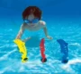 Trẻ em hồ bơi bé hồ bơi dụng cụ dạy học Lặn tay bắt cá vòng cỏ dính cá heo chơi nước đồ chơi lặn dưới nước bể bơi phao có cầu trượt