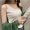 Áo len dệt kim nữ mùa xuân và mùa hè Hàn Quốc Phụ nữ mặc áo lụa lụa tay áo đơn giản áo cổ chữ V - Áo ba lỗ áo sơ mi trắng nữ
