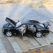 1:18 Bentley Mushang mô phỏng hợp kim mẫu xe kim loại tĩnh mô hình xe bộ sưu tập đồ trang trí đồ chơi xe hơi cảm ứng