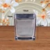 Bình hoa gia đình đơn giản hiện đại mạ vàng bạc đen trắng trong suốt hình trụ vuông thủy tinh tinh tế trang trí máy tính để bàn bể cá chậu cây thủy sinh Vase / Bồn hoa & Kệ