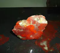 Украшение, резьба по камню, природная руда, 10×9×4см, 525 грамм