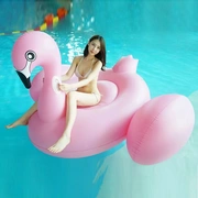 Gắn nước nổi giường trẻ em động vật bơm hơi đồ chơi đại hoàng vịt bơi vòng flamingo người lớn nổi hàng nước giường - Cao su nổi