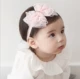 Baby headband băng đô công chúa cho bé sơ sinh halogen cửa mũ hoa đầu dễ thương siêu dễ thương mùa hè Hàn Quốc điều chỉnh - Phụ kiện tóc