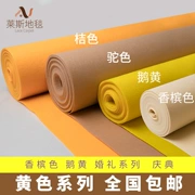 Orange dùng một lần triển lãm đám cưới hoạt động sân khấu ngỗng vàng lạc đà sâm banh thảm triển lãm - Thảm