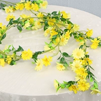 Желтое солнце хризантема длиной 2 метра, 2 метра в длину