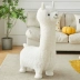 Alpaca Ghế Sáng Tạo Động Vật Phân Sàn Phòng Khách Trang Trí Nhà Trang Trí Băng Ghế Dự Bị Tân Gia Di Chuyển Ngày Lễ Quà Tặng 