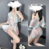 Nhật sexy đồ lót Ice Silk kimono áo choàng tắm sexy quần áo ngủ trong suốt Sao đồng phục đồ lót nóng cám dỗ áo cưới váy đầm