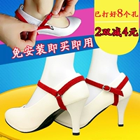 Шнурок-держатель на высоком каблуке, шнурки, невидимые фиксаторы для шнурков для кожаной обуви