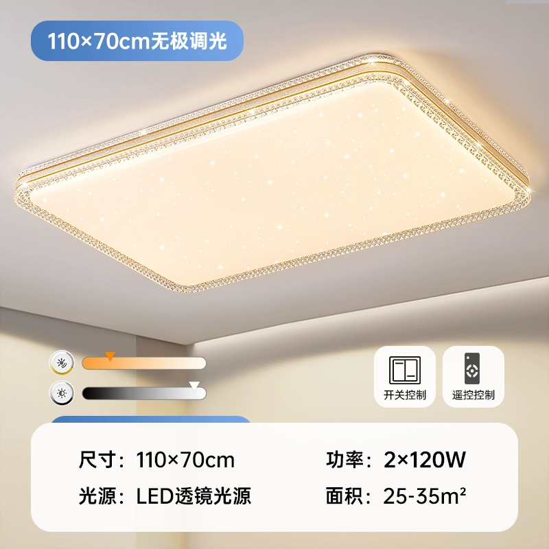 đèn led âm trần 12w Đèn LED Ốp Trần Phòng Ngủ Chính Đèn Đơn Giản Phòng Khách Hiện Đại Đèn Tròn Phòng Nghiên Cứu Ban Công Lối Đi Đèn Mới đèn led 3 màu den treo phong khach Đèn trần