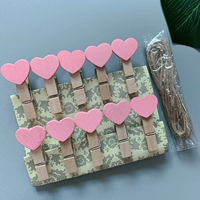 Pink Love Clip (10 установка с конопляной веревкой)