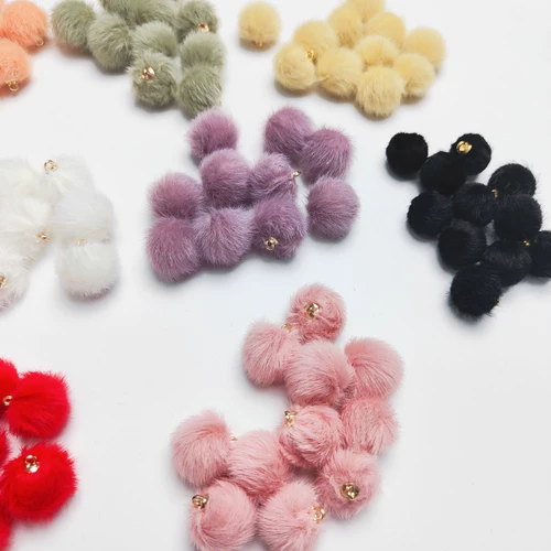 2 см длиной волосы имитация норки для волос шар для швейной одежды Длинные волосы для волос.