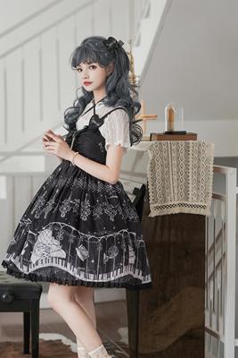 taobao agent Elegant musical instruments, dress, Lolita Jsk, lifting effect, Lolita style