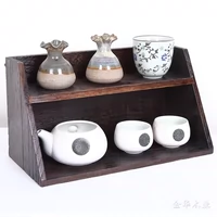 Чайный сервиз из натурального дерева, чашка, настольный настенный заварочный чайник