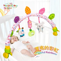 Коляска, мобиль на коляску для новорожденных, игрушка на кроватку для кровати, детская колыбель, музыкальная погремушка, 0-1 лет