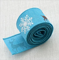 Blue Linen Websing 5 см (на метр)