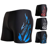 Flame XL đồ bơi dành cho người lớn thoải mái in đồ bơi nam thời trang boxer đồ bơi nam đi biển mùa xuân nóng - Nam bơi đầm quần tắm nam