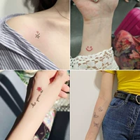 Водостойкие окрашенные невидимые тату наклейки подходит для мужчин и женщин для всего тела, 3D, долговременный эффект