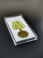 «Коробка» Советский Союз, чтобы 32 -миллиметровая боевая медаль общая прозрачная коробка для сбора коллекции