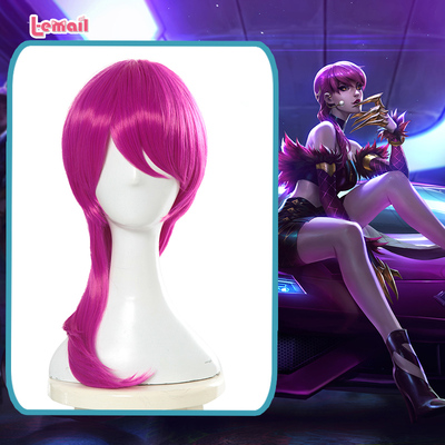 taobao agent LOL League of Legends KDA Women's Group Widow KDA Evelyn Cosplay wig
