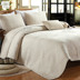 Mỹ màu rắn quilted bởi trải giường ba miếng 1.8 mét tấm bìa là đa chức năng bởi bông màu be thêu quilt Trải giường