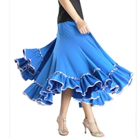 Синяя одиночная юбка обычай