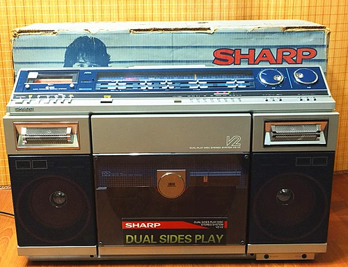 Оригинальная японская оригинальная упаковка Sharp/Sharp VZ-V2 включала оригинальная упаковка Vinyl Vin 9,8 % (только что прибыл)
