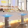 KTV quầy bar bàn cà phê ánh sáng châu Âu bàn ghế kết hợp đồ nội thất đêm cửa hàng hộp thẻ thanh bàn - Giải trí / Bar / KTV mẫu đèn thả quầy bar