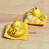 Игра с едой, мультяшный пончик, кукла, подвеска