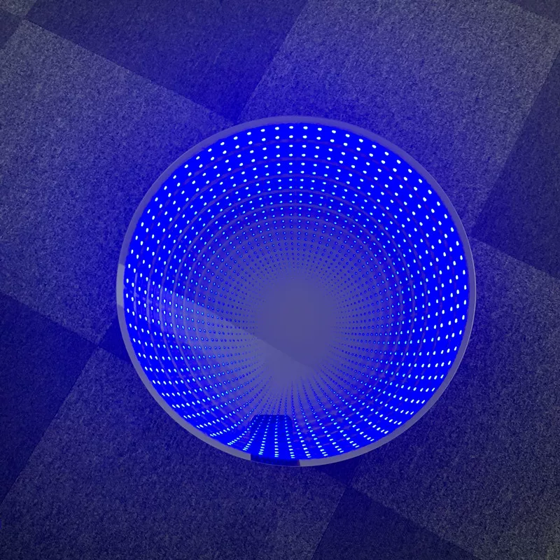 LED безграничный туннель, современные и минималистичные светильники, китайский стиль