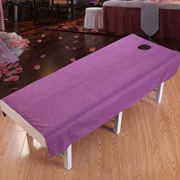 Massage toàn thân với khăn trải lỗ bông Danh mục vật tư giường trắng duy nhất mảnh mô hình làm mới thẩm mỹ viện - Khăn trải giường