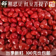 Đậu đỏ Bodhi hạt giống ban đầu bán buôn keo đậu máu Bodhi lỏng hạt đỏ tim Bodhi hạt hạt vòng tay phụ kiện vòng đeo tay - Vòng đeo tay Clasp