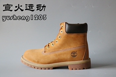 кроссовки 现货正品 timberland 天木兰牛皮大黄靴经典高帮靴10061 12909