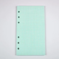 Молочный белый a6 grid-cyan color