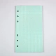 Молочный белый a6 grid-cyan color